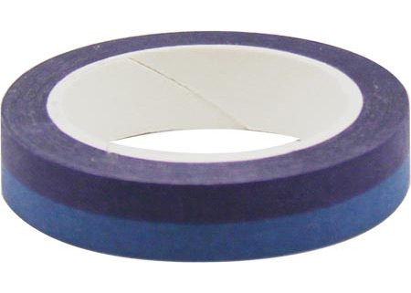 4A Masking Tape,0.4 x 10-inches, Purple & Sapphire,  1 roll
